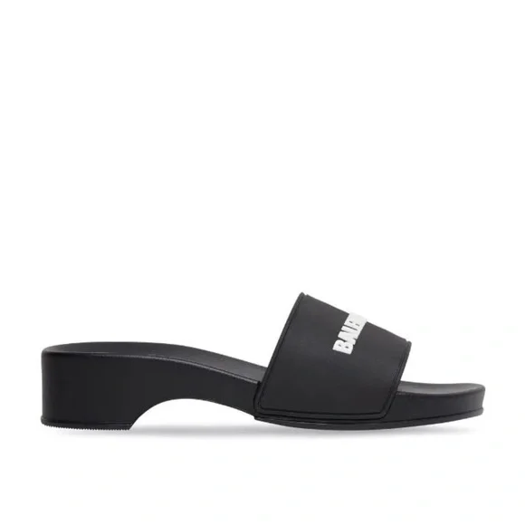 Black balenciaga clog pool slides - Picture 6 of 6